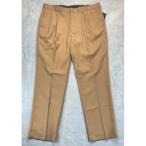 NWT AXIST ULTRA SERIES Performance No‎ Iron Dress Pants STRAIGHT LEG 38x32
